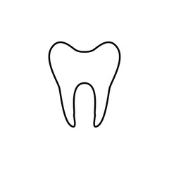 dentist sign icon. Element of navigation sign icon. Thin line icon for website design and development, app development. Premium icon