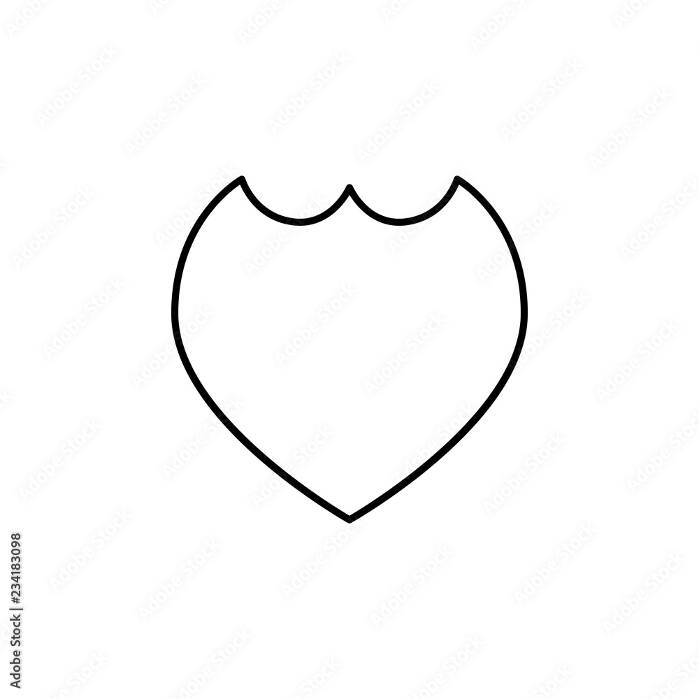 Aufkleber route pin sign icon. element of navigation sign icon. thin line icon for website design and developm