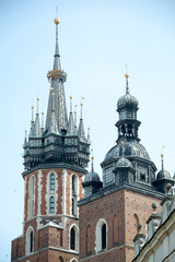 Krakow St. Mary Basilica Spires