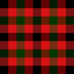 Christmas new year Tartan. Pattern Scottish cage