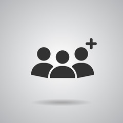 People Icon work group Team Vector