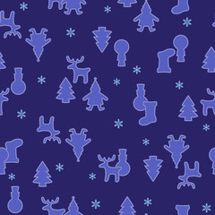 クリスマスのイメージパターン,