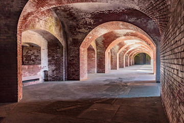 Fototapeta na wymiar Fort Point National Historic Site, San Francisco