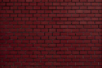 Fototapeta na wymiar Brown brick wall textured background