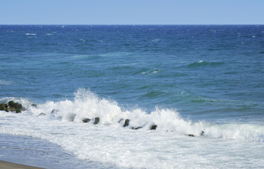 海　波　消波ブロック　素材