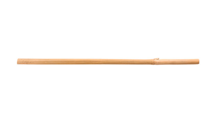 Obraz premium Dry bamboo stick on white background