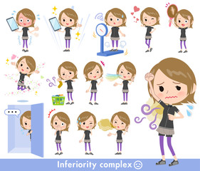 Short hair women Sportswear_complex