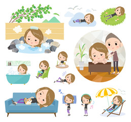 Short hair women Sportswear_relax