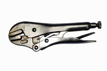 Locking Pliers,isolated on white background