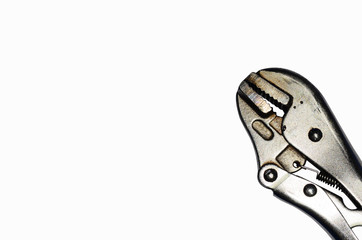 Locking Pliers,isolated on white background