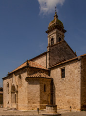Fototapeta na wymiar Church San Quirico d'Orcia Tuscany