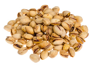 Tasty ripe pistachio nuts