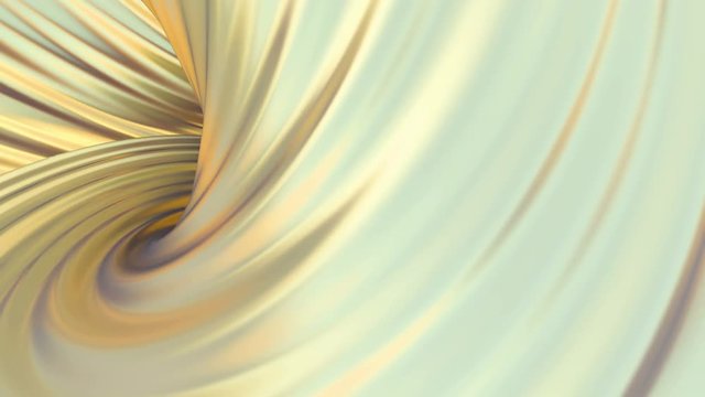 Gold satin or silk background. Golden animation texture