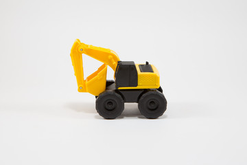 Yellow Construction vehicle toy