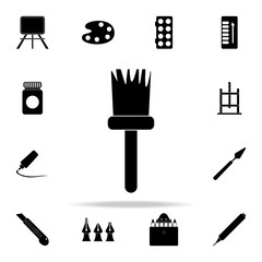 tassel icon. Art and painting icons universal set for web and mobile