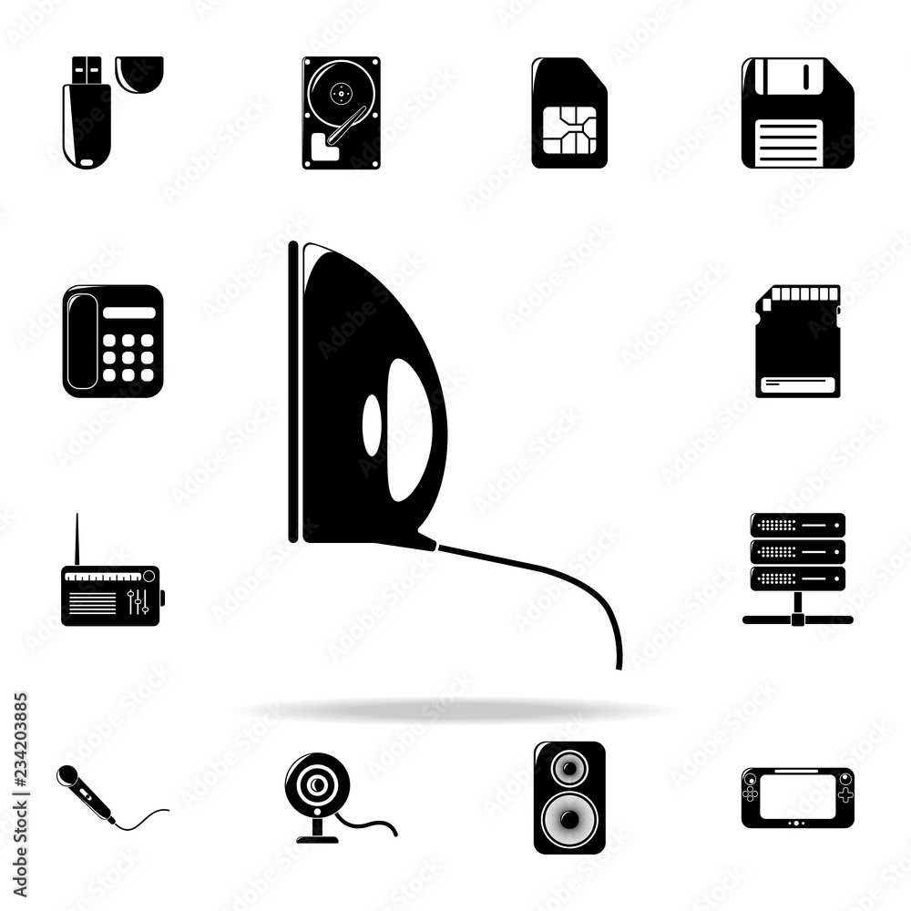 Poster iron icon. technology icons universal set for web and mobile
