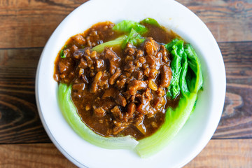 stir fried beef with oyster sauce