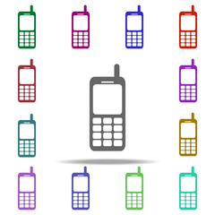 mobile phone icon. Elements of University life in multi color style icons. Simple icon for websites, web design, mobile app, info graphics