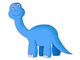 dinosaur brachiosaurus vector