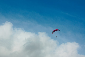 Sky and Parachute