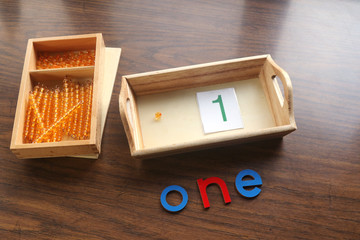Montessori Ones Place Demonstration