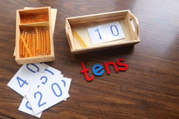 tens place value montessori presentation