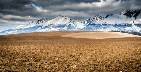 Tatra Mountains landscape