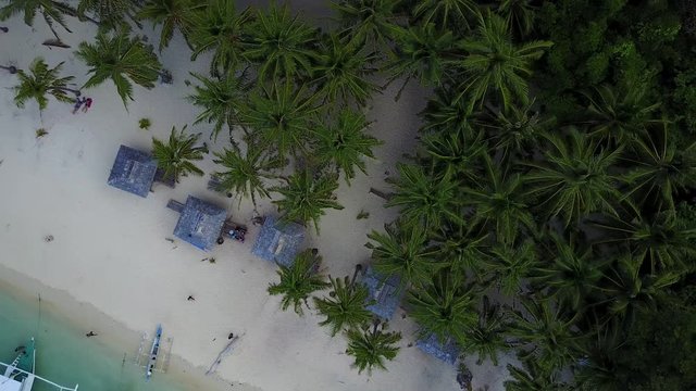 エルニド Seven Commando Beach 空撮映像