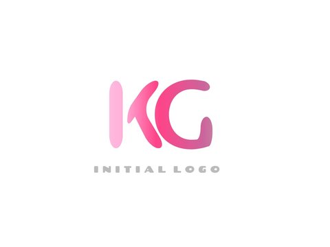 KG Initial Logo for your startup venture