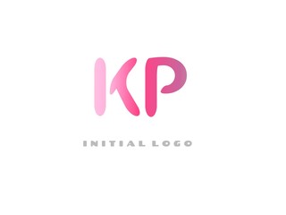 KP Initial Logo for your startup venture