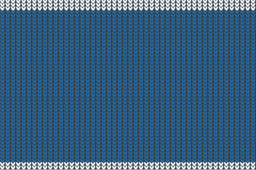 Seamless Christmas knitted pattern.