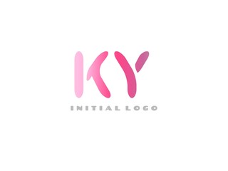 KY Initial Logo for your startup venture