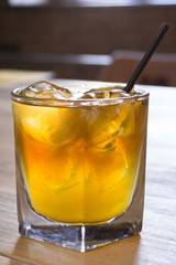 bright refreshing drink