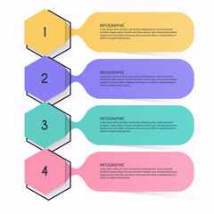 Vector info graphics for your business presentations. Can be used for website layout, numbered banners, diagram, horizontal cutout lines, web design.