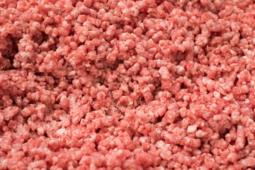 Fresh minced pork.