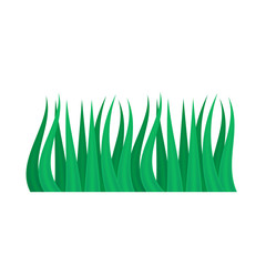 Grass icon. Silhouette of plants.High green fresh grass isolated on white background.