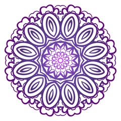 Mandala. for design, greeting card, invitation, coloring book. Arabic, Indian, motifs. Vector illustration.