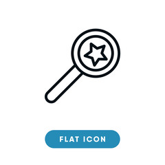 Search black friday vector icon