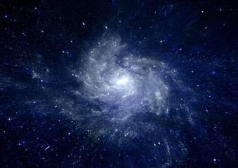 Fototapeta premium galaxy in a free space