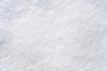 Snow top view for background or texture