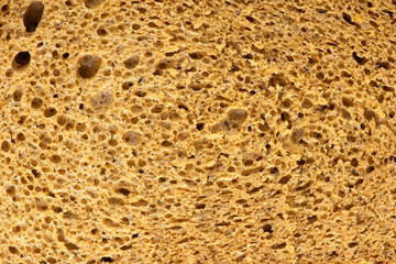 Bread texture. Closeup