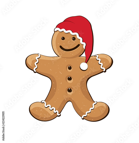 &ldquo;Lebkuchenmann, Weckmann, Stutenkerl, Weihnachtsbäckerei, Vektor