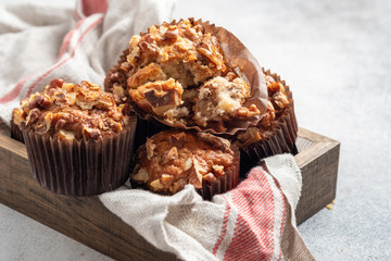 Banana Bread Nut Muffins