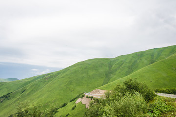 Naklejka premium Mountains of Chechnya, Chechnya, Chechen Republic