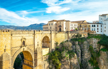 Naklejka na ściany i meble Andalusia and its treasures of artistic architecture
