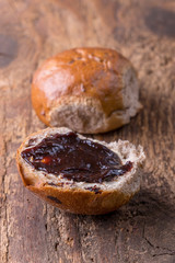 Stuck, eine bayerisches Brötchen mit Rosinen