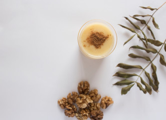Traditional Turkish drink consumed frequently during winter months Boza or Bosa.