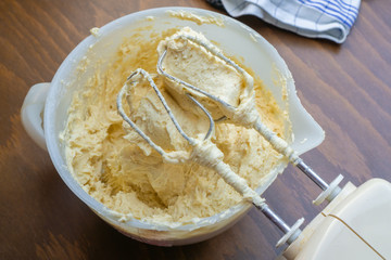 Preparation of cake batter