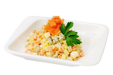Salad isolated