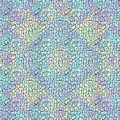 Seamless grunge abstract square pattern. Paint grunge cracks.